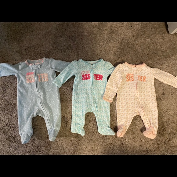 Carter's Other - Newborn Little Sister sleepers